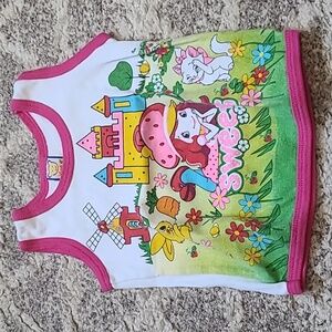 10 for $25 - Little A Girls 2T White "Sweet" Tank Top